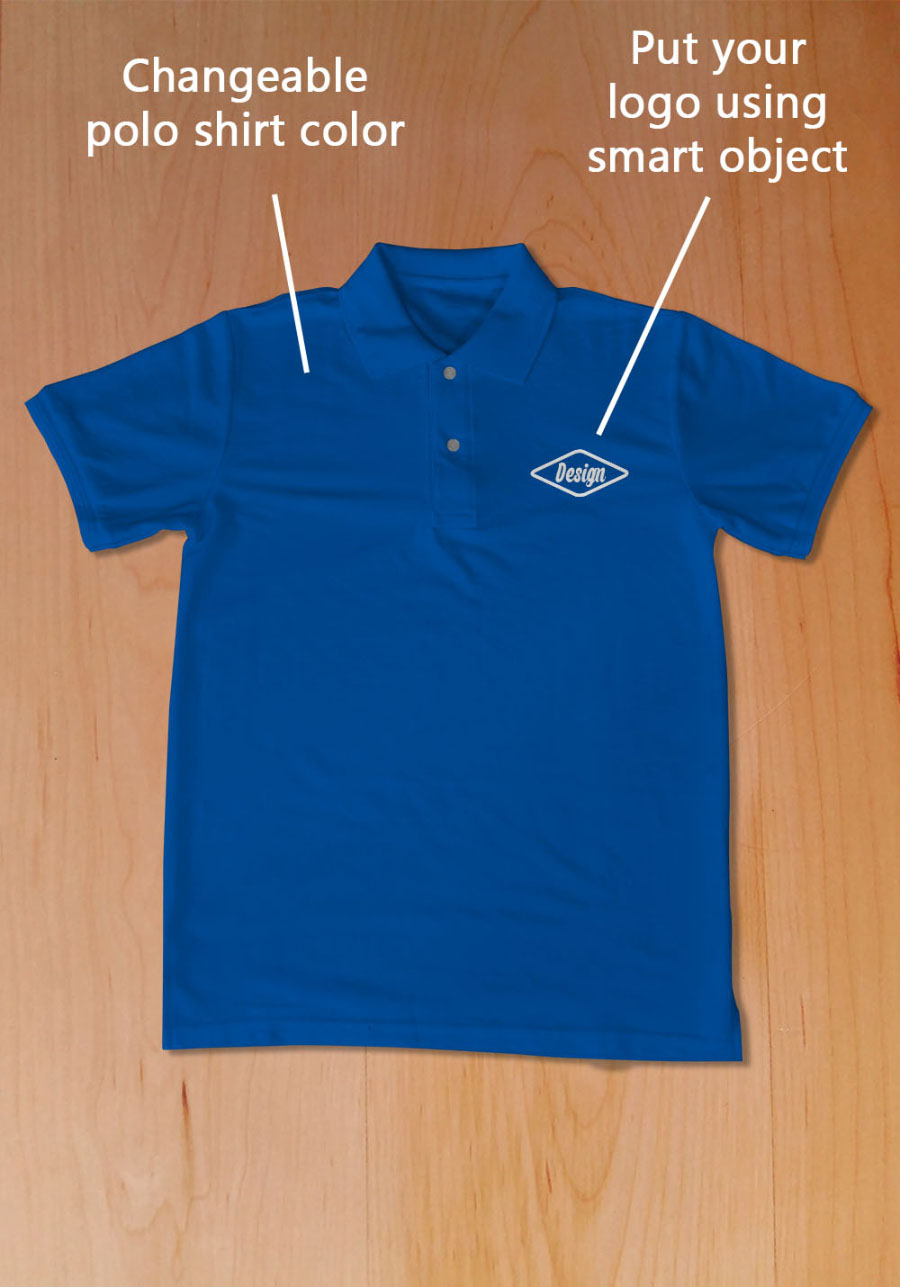 polo shirt mockup template