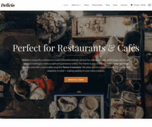 Delicio Wordpress Theme