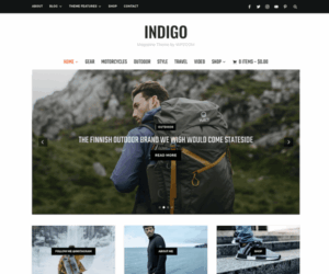 Indigo Wordpress Theme
