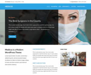 Medicus Wordpress Theme