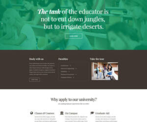 Education Theme - Themefuse.com