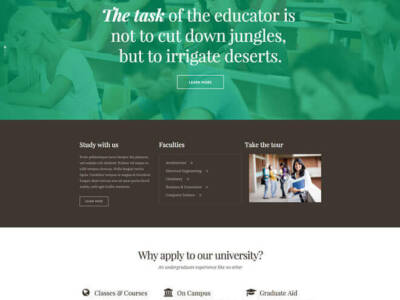 Education Theme - Themefuse.com