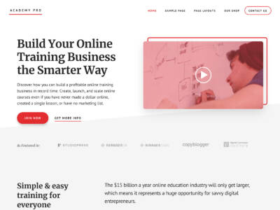 Academy Pro Theme