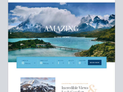 Resort Booking Theme