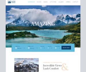 Resort Booking Theme