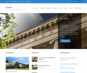 Capital Wordpress Theme