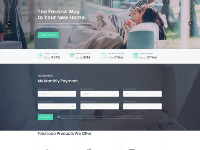 Mortgages Theme - Custom
