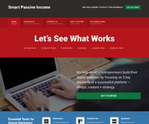 Smart Passive Income Theme
