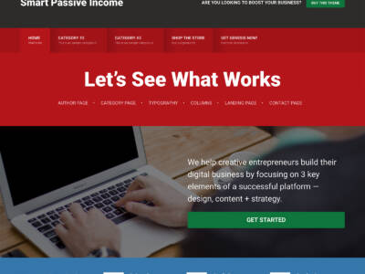 Smart Passive Income Theme