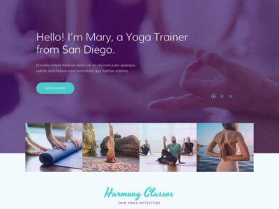 Yoga Theme - Themefuse.com
