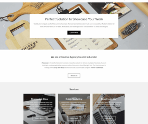 Presence Agency Theme