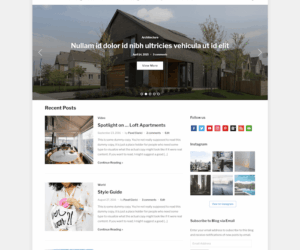 Presence Blog Theme