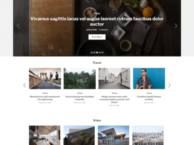 Presence Magazine Theme